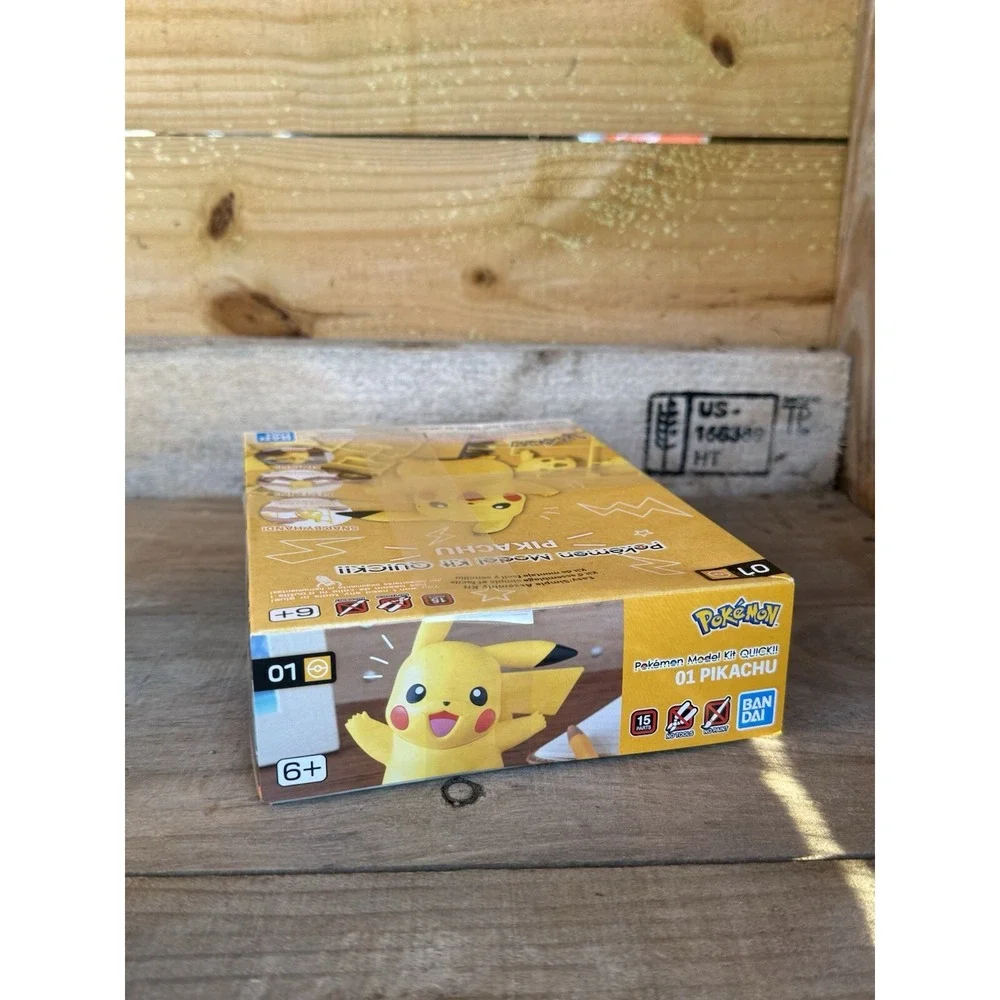 03 Pikachu Battle Pose Pokemon Bandai Spirits Model Kit‎ Quick! Bandai Hobby